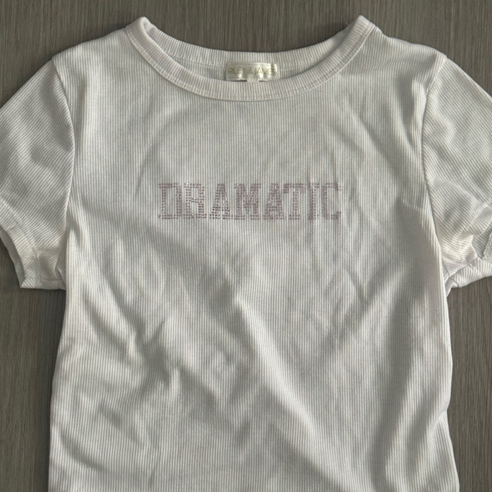 3 Ribbed Rhinestone Baby Tees - Picture 5 of 6